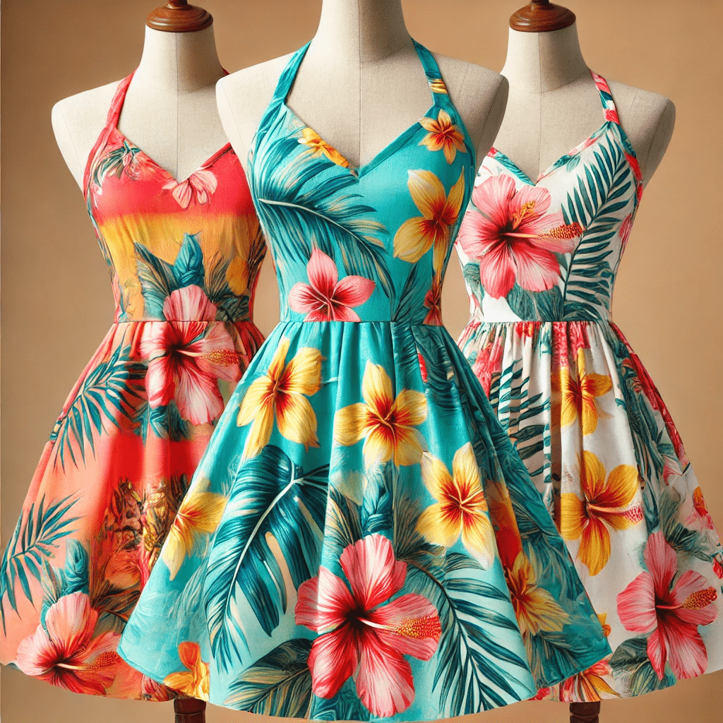 Hawaiian Dress - Soar and Style