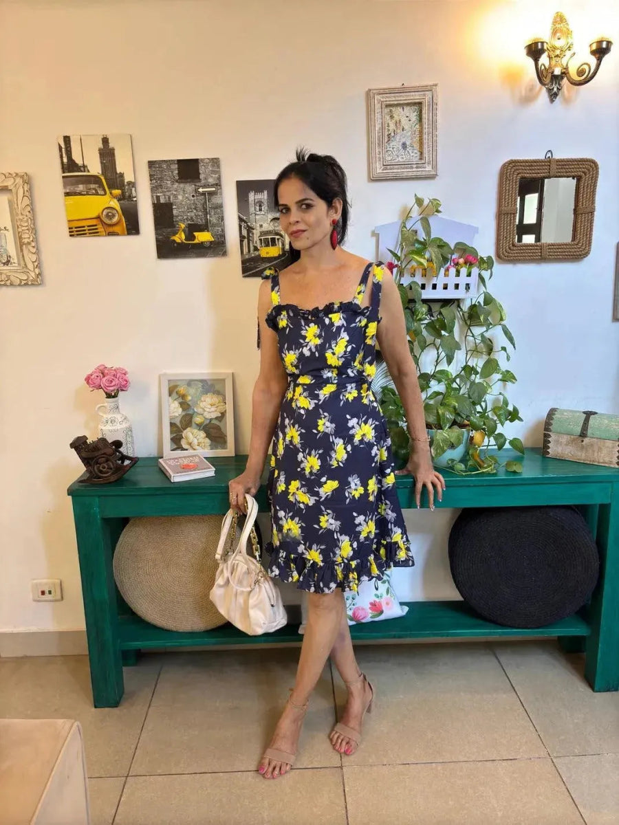 Fiori di Limone Italian Dress - cute dress woman - Soar and Style