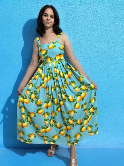 Sole di Amalfi Italian Dress 🍋 - Soar and Style