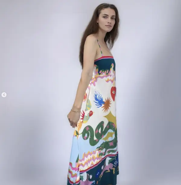 sol azteca dress – mexican maxi summer vibes